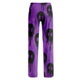 thumbnail image 6 of Women's Wide Leg Lounge Pants Yoga Pajamas Comfy Stretch Drawstring Pajamas Women Pjs Pj Jammies, 6 of 6