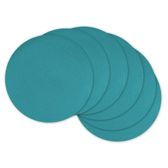 Design Imports Gray PVC Doubleframe Placemat Set of 6
