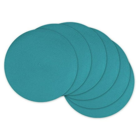 

Gray PVC Doubleframe Placemat Set of 6