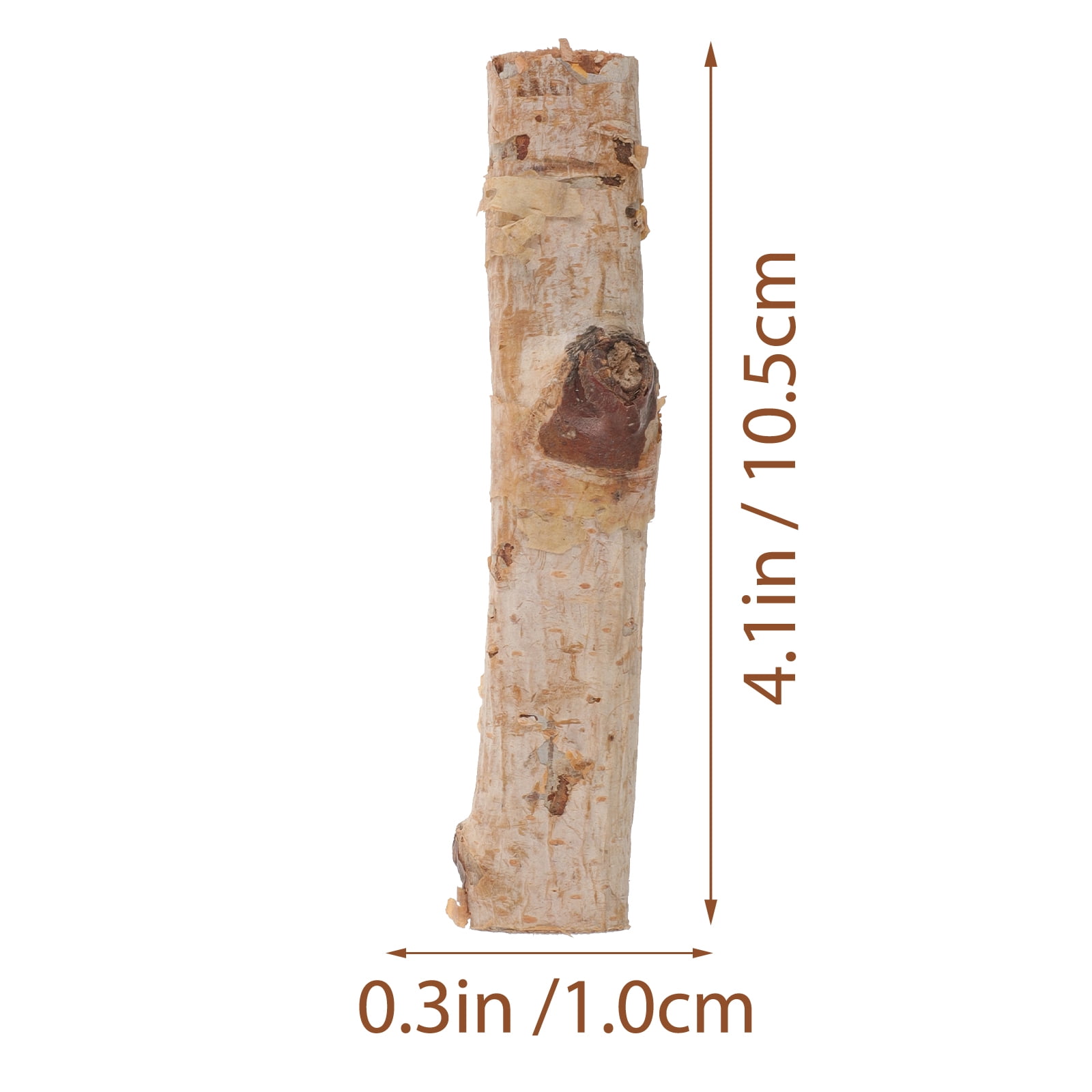 30 Pcs Decor Unfinished Hardwood Sticks Natural Atmosphere DIY Craft Wooden Log Branches Crafts Flower Arrangement