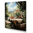 thumbnail image 2 of Designart "Harmonious Farmhouse Picnic I" Meals & Picnics Canvas Art Print, 2 of 7
