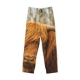 thumbnail image 4 of Goofa Yak Printed Soft Pajama Pants for Men, Wide Leg Comfy Casual Lounge Yoga Pants-Small, 4 of 9