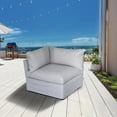 thumbnail image 2 of Ensemble modulaire de fauteuils d'angle Flexiform, gris, 2 of 7