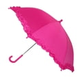 thumbnail image 2 of iRain Kid's Ruffled Umbrella with Hook Handle, 2 of 4