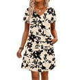 thumbnail image 6 of Summer Dresses for Women Hawaiian Boho Dresses Fashion Travel Cruise Outfits Beach Vacation Clothes Sundress Dress with Pockets, 6 of 6