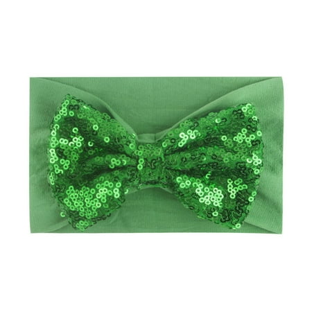 

Aayomet Headwear Toddler Baby Accessories Headband Turban Bow Bling Girls Kid Baby Care Make Bows for Girls