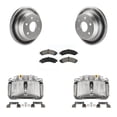 thumbnail image 1 of Transit Auto Rear Disc Brake Caliper Coated Rotors and Semi-Metallic Pads Kit for Car 2002 Chevrolet Suburban 1500 4WD with Single Piston KCG-100091S, 1 of 11