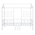 thumbnail image 2 of Furniture of America Trusten Kids House Design White Twin Loft Bed, 2 of 6