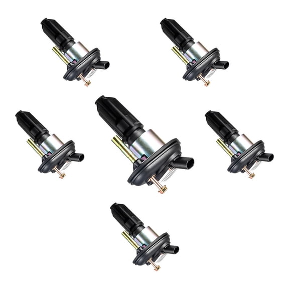 Set of 6 ISA Ignition Coils For Chevy GMC Isuzu Hummer Saab Buick Trailblazer Envoy Rainer Colorado Canyon Ascender i-280 i-290 i-350 9-7x H3 4.2L Replacement for UF303 C1395