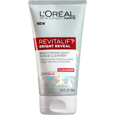 L'Oreal Paris Skin Expert Revitalift Bright Reveal Glycolic Cleanser, 5.0 fl (Best Anti Aging Cleanser For Sensitive Skin)