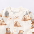 thumbnail image 6 of Baby Pure Cotton Long Sleeved Newborn Toddler Clothes Boys And Girls Baby Romper Pajamas Crawling Clothes, 6 of 7