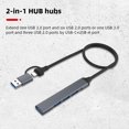 thumbnail image 1 of Mini USB Hub USB 3.0 Hub Expander Multi USB Splitter Adapter 4 puertos (4 puertos), 1 of 7