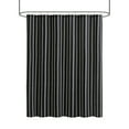 thumbnail image 2 of Mainstays Black Stripe 13 Piece Shower Curtain and Hook Set, 72 x 72, Black/White, 2 of 6