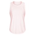 thumbnail image 1 of Camiseta de yoga de primavera y verano, blusa sin mangas para mujer, blusa de yoga holgada, transpirable y de secado rápido, 1 of 6