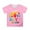 Pink, variant on WOYY Toddler Girls 100 Days Of School T Shirt Letter Graphic Short Sleeve T-Shirt, Sizes 3-4T