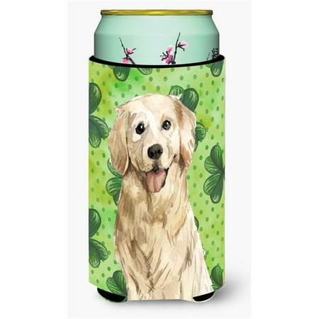 

Shamrocks Golden Retriever Tall Boy Beverage Insulator Hugger