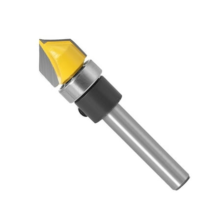 

Feiruifan 1/6Pcs Router Bit 6mm Shank Milling Woodworking Trimming Engraving Cutting Tool