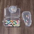 thumbnail image 5 of 17 Styles Sundries Organizer Square Jewelry Beads Container Transparent Storage Box Packing Boxes Small Items Case 2, 5 of 8