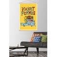 thumbnail image 2 of Violent Femmes - On The Road Wall Poster with Wooden Magnetic Frame, 22.375" x 34", 2 of 3