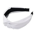thumbnail image 4 of Hesxuno Headbands for Women Fashion Bow Knot Leather Hairband Women Hair Head Hoop Girls Hair Headband, 4 of 9