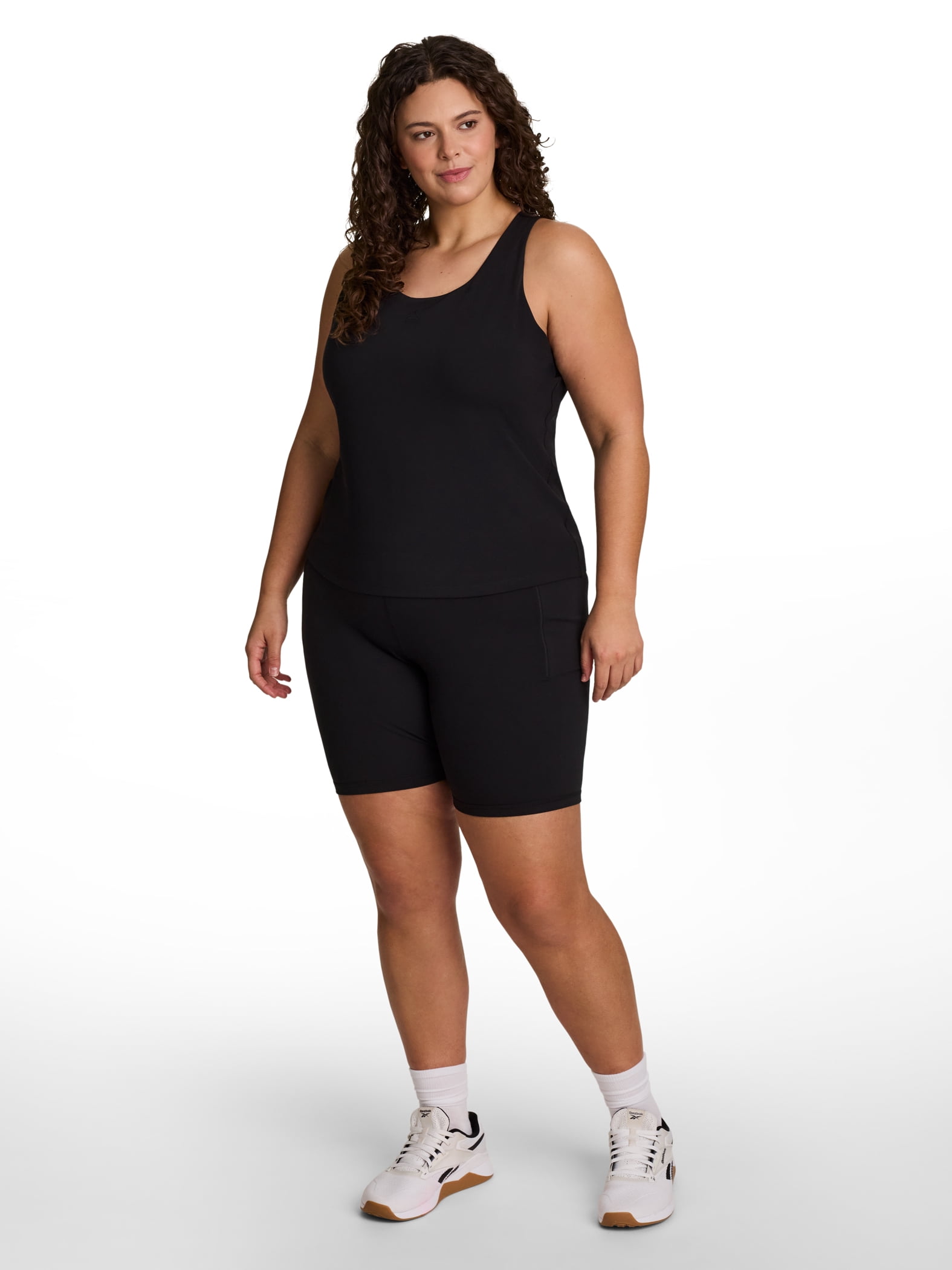 Reebok Women's Medium Impact Move Bra Tank with Removable Cups, Sizes XS-4X