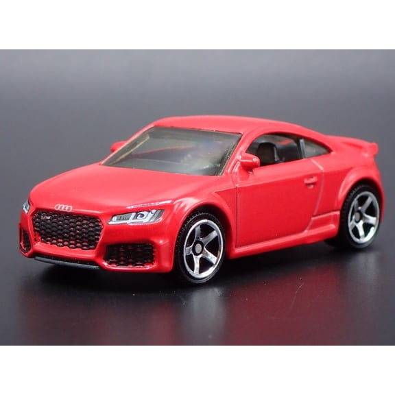 Open Box 2014-2023 AUDI TT RS COUPE RED 1:64 SCALE COLLECTIBLE DIORAMA DIECAST MODEL CAR