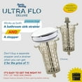 thumbnail image 3 of Drain Buddy Ultra Flo Sink with Chrome Metal Cap, 3 of 9