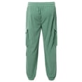 thumbnail image 4 of Pantalones cargo de pana para hombre - Pantalones utilitarios urbanos - Poliéster, múltiples bolsillos, tallas S-XXL, 4 of 8