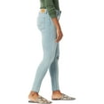 thumbnail image 3 of Levi Strauss Signature Women's and Women's Plus High Rise Skinny Jeans, Inseams: Short, Regular and Long, Sizes 2-28, 3 of 3