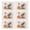 Abstract Beam Shape, variant on Cloth Placemats Set Of 6 Linen Machine Washable Table Placemats Happy Halloween Spooky Trick Spider Web Placemats for Outdoor Tables Desk Kitchen