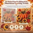 thumbnail image 6 of Autumn Harvest Pearl Diamond Painting Kit, 3D Bead Art Craft for Adults, DIY Fall Wall Decor Thanksgiving Handmade Gift, 6 of 8