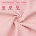 thumbnail image 6 of Hoffree Criss Cross Office Chair with Reversible Armrests, Big and Tall Desk Chair with Footrest, Reclining Ergonomic Computer Chair with Adjustable Headrest, Executive Fabric Chair for Home, Pink, 6 of 10
