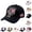 911 memorial hat-E, variant on 9/11 25th Anniversary Patriotic American Flag Baseball Cap, Never Forget September 11 Memorial Style Embroidered Hat with Adjustable Fit, Vintage USA Trucker Hat for Men Women Outdoor Wear