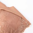 thumbnail image 6 of HNMKIU Womens Steel Ring French Front Close Bra T Back Plus Size Seamless Unlined Comfortable Large Bust Supportive Everyday Wear Coffee - 7XL, 6 of 9