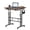Rustic Brown, variant on EDX Standing Desk with Wheels, Dual Desktop Height Adjustable Desk, Treadmill Desk for Walking Pad, Mobile Computer Table with Cup Holder for Home Office Bedroom Living Room, Rustic Brown
