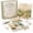 D, variant on Psalms of Comfort & Strength Sea Glass Art Kit | Sea Glass Art Kit, Christian Sea Glass Art Kit, Psalms Bible Verse Series, Mosaic Ocean Glass Craft, Prayer Room Wall Decor, 1 Pack