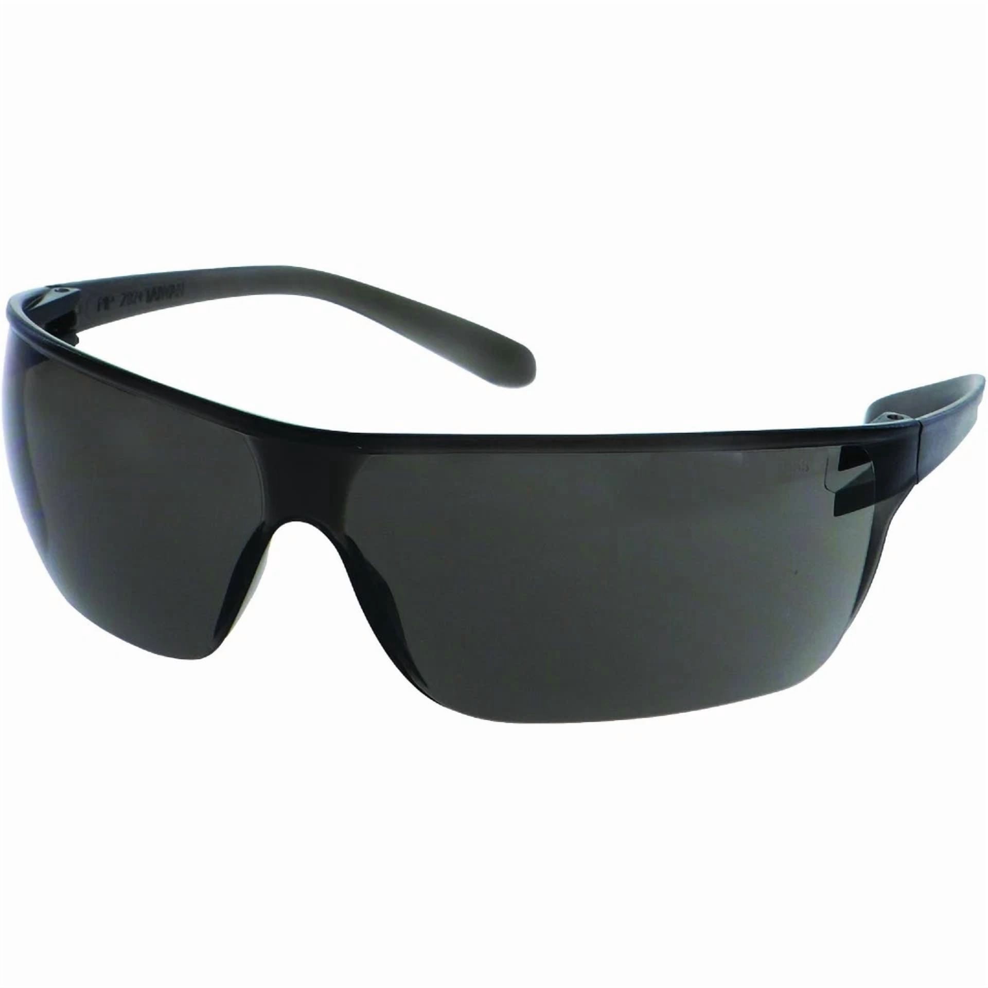 Safety Works Gray & Clear Frame Safety Glasses With Gray & Clear Lenses (2-Pack)