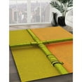thumbnail image 2 of Ahgly Company Indoor Rectangle Patterned Deep Yellow Area Rugs, 5' x 7', 2 of 6