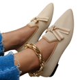 thumbnail image 6 of CHWshoes 2026 Women Fashionable Casual Mesh Breathable Shoes with Color Matching Bow Beige Size 39, 6 of 6