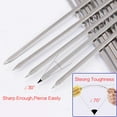 thumbnail image 4 of CHUNYAN Metal Skewer for Grilling,Kabob Skewer,Flat BBQ Barbecue Skewer,Grilling Skewers Set,Reusable BBQ, 4 of 7