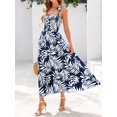 thumbnail image 3 of Vestido de verano PRETTYGARDEN Maxi floral sin mangas para mujer, 3 of 6