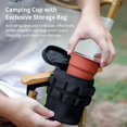 thumbnail image 4 of Outdoor Camping Water Cup Storage Bag Tactical Multi-Functional Storage Bag 600D Oxford Cloth Portable Water Cup Protection Bag Large Black, 4 of 5