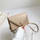 thumbnail image 4 of Bolso de cadena para mujer, sobre sólido, Bolso de moda para mujer, Bolso tipo satchel (caqui), 4 of 6