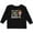 AB-Black, variant on Inktastic Yes, this IS my First Rodeo- cowgirl in hat and boots Girls Long Sleeve Toddler T-Shirt