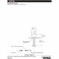 thumbnail image 2 of Forte Deck-mount handshower holder with hoses, 2 of 2