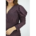 thumbnail image 4 of Blusa Glitter Roman Fashion Tallas Extras 11772 Rosa 36, 4 of 7