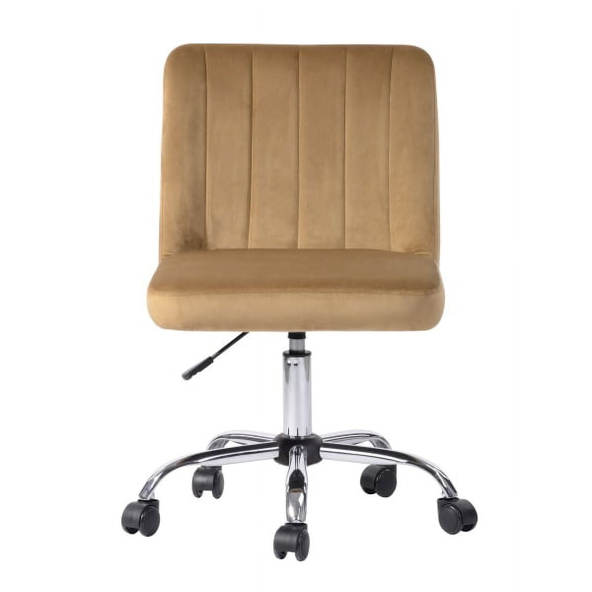 Private Jungle Home Office Chair, Modern Twill Fabric Chair Adjustable Desk Chair Mid-Back Ergonomic Executive Chair-Light Brown Private Jungle Home Office Chair, Modern Twill Fabric Chair Adjustable Desk Chair Mid-Back Ergonomic Executive Chair-Light Brown
