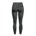 thumbnail image 6 of Renewold Leopard Print Black Leggings with Pockets for Women Ladies Athletic Pants Compression Leggings High Waisted Butt Lifting Printed Leggings Womens Preppy Leggings, 3XL, 6 of 8