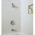 thumbnail image 7 of Idora Posi-Temp Tub and Shower with Valve Included, Chrome, 7 of 7
