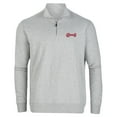 thumbnail image 2 of Men's Heather Gray El Paso Chihuahuas Alumni Quarter-Zip Pullover Top, 2 of 3
